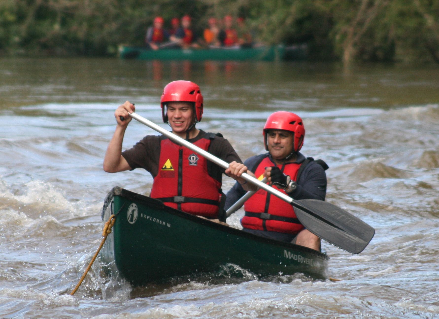 Running Symonds Yat Rapids