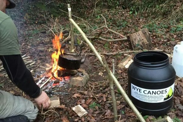 Time for a brew bushcraft style